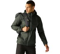 Regatta Mens Lyle IV Waterproof Packaway Jacket Concealed Hood Full Zip Rain