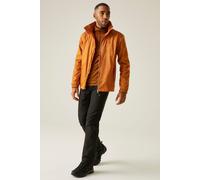 Regatta Men's 'Lyle IV' Waterproof Packaway Jacket in Burnt Orange | Size: Large Regatta Burnt Orange L