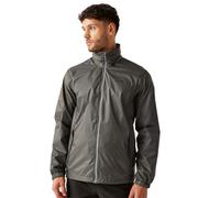 Regatta Men's Jacket Lyle IV Waterproof Packaway Lightweight Breathable Dark Brown M