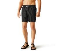 Regatta Men's Mackleyna Quick Drying Swim Shorts in Jet Black | Size: Small Regatta Jet Black S