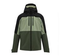 Regatta Mens Maland II Waterproof Jacket - Sage/Black/Dark Khaki - 3XL - Sage/Black/Dark Khaki - 100% Recycled Polyester