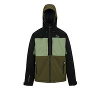 Regatta Mens Maland Insulated Waterproof Jacket (Oil Green/Black/Olive Night) - Dark Green - Size Large