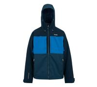 Regatta Mens Maland Insulated Waterproof Jacket - Snorkel Blue/Navy/Moonlight Denim - S - Snorkel Blue/Navy/Moonlight Denim - 100% Polyester