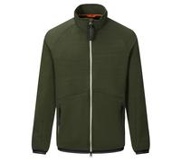 Regatta Mens Malton Full Zip Fleece Jacket - Dark Khaki - S - Dark Khaki - 33% Polyester/32% Viscose/30% Cotton/5% Elastane