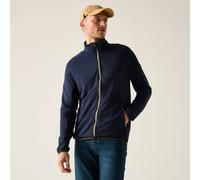 Regatta Men's Malton Full Zip Marl Fleece in Mid Navy | Size: Small Regatta Mid Navy S