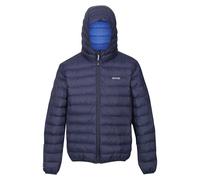 Regatta Mens Marizion Baffled Hooded Padded Jacket (Navy/New Royal) - Size 2XL