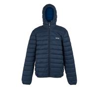 Regatta Men's Marizion Baffled Hooded Padded Jacket - Navy/Olympian Blue - L - Navy/Olympian Blue - 100% Polyamide