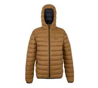 Regatta Mens Marizion Baffled Hooded Padded Jacket - Nut Brown - 3XL - Nut Brown - 100% Polyamide