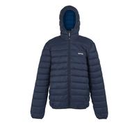 (L, Navy/Olympian Blue) Regatta Mens Marizion Baffled Hooded Padded Jacket