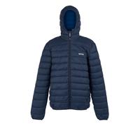 Regatta Mens Marizion Baffled Hooded Padded Jacket - Navy/Olympic Blue - Navy/Olympic Blue - XL
