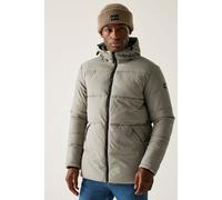 Regatta Men's Marshgrave Insulating Hooded Padded Jacket in Light Grey | Size: 2XL Regatta Light Grey 2XL