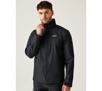 Regatta Men's Matt II Waterproof Hooded Jacket - S - Black, Black