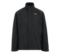 Regatta Mens Matt II Waterproof Jacket - Ash/Black - Ash/Black - 3XL - 100% Recycled Polyester