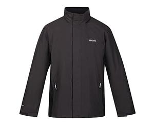Regatta Mens Matt Jacket, Ash/Black, 4XL EU