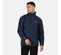 Regatta Mens Matt Waterproof Windproof Hooded Jacket Coat Full Zip Lined