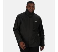 (4XL, Black) Regatta Great Outdoors Mens Outdoor Classic Matt Hooded Waterproof Jacket