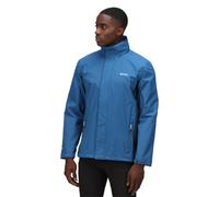 Regatta Mens Matt Windproof Waterproof Hooded Coat Full Zip Lined Rain Jacket
