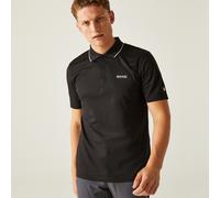 Regatta Men's Maverick V Active Polo Shirt Black, Size: M
