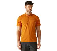 Regatta Mens Maverick V Active Polo Shirt - Fox/Ash - 3XL - Fox/Ash - 100% Polyester