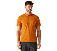 Regatta Mens Maverick V Active Polo Shirt (Fox/Ash) - Orange - Size 4XL