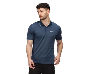 Regatta Mens Maverick V Active Polo Shirt Quick Dry Moisture Wicking Summer