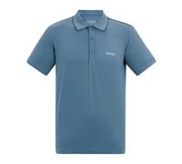 Regatta Mens Maverik Stretch Polo Shirt - China Blue - L - China Blue - 95% Polyester/5% Elastane