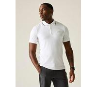 Regatta Mens Maverik Stretch Polo Shirt, White, Size S, Men White