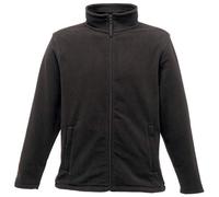Regatta Mens Micro Full Zip Fleece Black S