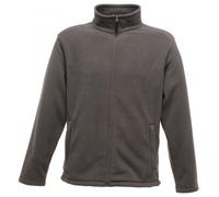 Regatta Mens Micro Full Zip Lightweight Fleece Jacket Top Black Navy Grey