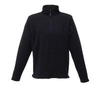 Regatta Mens Micro Zip Neck Fleece Top (170 GSM) (Black) - Size X-Large