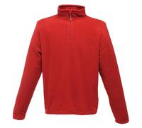 Regatta Mens Micro Zip Neck Fleece Top (170 GSM) - Classic Red - Classic Red - 3XL