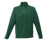 Regatta Mens Micro Zip Neck Fleece Top - Green - Size Small