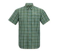 Regatta Mens Mindano Multi Check Short-Sleeved Shirt - Arctic - L - Arctic - 90% Polyester/10% Viscose