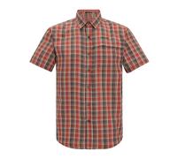 Regatta Mens Mindano Multi Check Short-Sleeved Shirt (Dark Storm) - Dark Green - Size Small