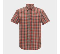 Regatta Men's Mindano Short Sleeve Shirt, Dark Storm Multi Cross Check