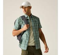 Regatta Short Sleeve Shirt Mindano Men's Green Size L