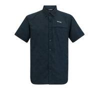 Regatta Mens Mindano Textured Shirt - Night Sky - L - Night Sky - 90% Polyester/10% Viscose