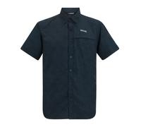 Regatta Mens Mindano Textured Shirt - Night Sky - XL - Night Sky - 90% Polyester/10% Viscose