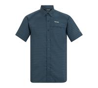 Regatta Mens Mindano Triangle Short-Sleeved Shirt - China Blue - 4XL - China Blue - 90% Polyester/10% Viscose