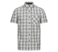 Regatta Mens Mindano VIII Patterned Short-Sleeved Shirt - Agave Green/Ash - M - Agave Green/Ash