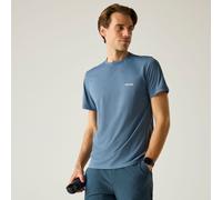 Regatta Men's Mindo Anti-Insect Short Sleeve Tee Blue, Size: S