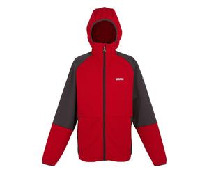 Regatta Mens Molaris Full Zip Fleece Jacket - Danger Red/Ash - L - Danger Red/Ash - 96% Polyester/4% Elastane