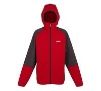 Regatta Mens Molaris Full Zip Fleece Jacket - Danger Red/Ash - XL - Danger Red/Ash - 96% Polyester/4% Elastane