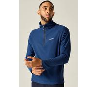 Regatta Men's Montes Lightweight Half Zip Fleece in Bright Blue | Size: 2XL Regatta Bright Blue 2XL