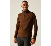 Regatta Men's Montes Lightweight Half Zip Fleece in Burnt Orange | Size: XL Regatta Burnt Orange XL