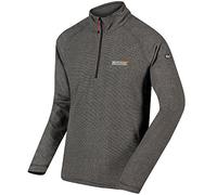 Regatta Men's Montes Lightweight Half Zip Fleece Midlayer Pullover - Perfect for Outdoors, Walking, Hiking & Camping