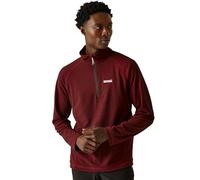 Regatta Men's Montes Lightweight Half Zip Fleece Midlayer Pullover - Perfect for Outdoors, Walking, Hiking & Camping Red