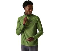 Regatta Men's Montes Lightweight Half Zip Fleece Midlayer Pullover - Perfect for Outdoors, Walking, Hiking & Camping Green