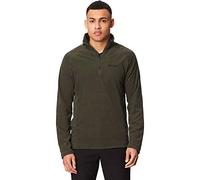 Regatta Men's Montes Lightweight Half Zip Overhead Micro Fleece Jacket, Green (Dark Khaki), XXXL