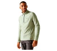 Regatta Mens Montes 1/2 Zip Fleece Oil Green/Stone White 3XL
